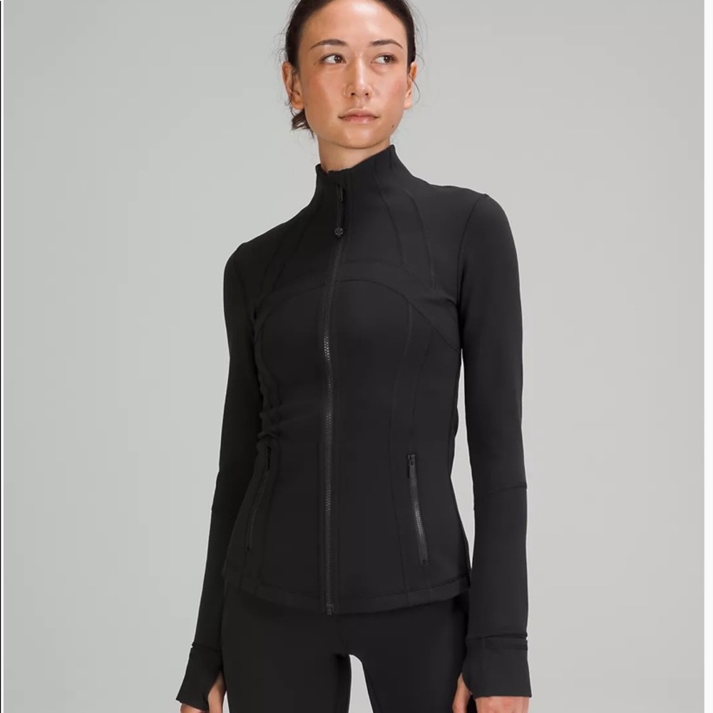 Black size 6 lululemon Define Jacket